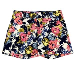 Isaac Mizrahi Tailored Spring Floral Shorts Women’s Size 6